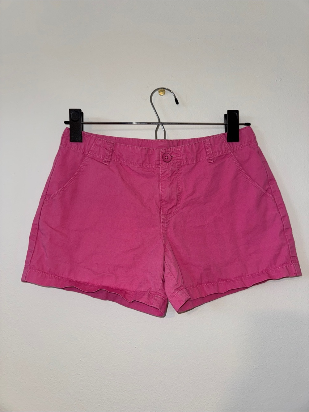 Gymboree Bright Pink Cotton Shorts, Size 12 kids